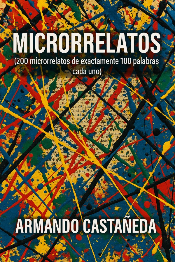 Portada del libro Microrrelatos por Armando Castañeda